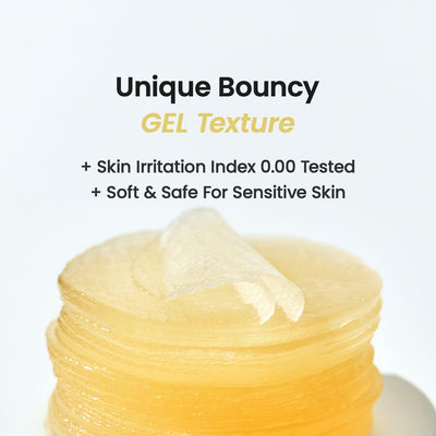 Biodance Vita Niacinamide Gel Toner Pads, Dark Spot Corrector, Evening Skin Tone, Hydrating for Sensitive Skin, Gentle Exfoliating Korean Toner Pads, 4.93 fl.oz.(140g)*60Pads