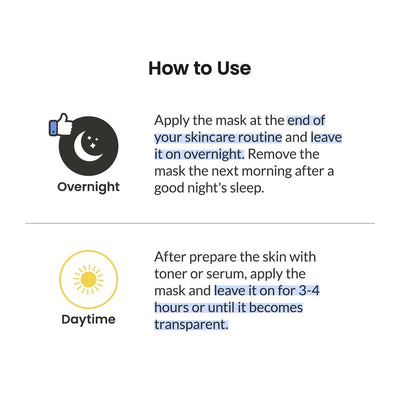 BIODANCE Hydro Cera-nol Real Deep Mask, Overnight Hydrogel Mask, Hydrating Facial Mask For Sensitive Skin, Redness Reducing & Quick Soothing Effect, 1.19oz(34g) x 4ea
