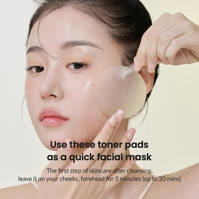 Biodance Vita Niacinamide Gel Toner Pads, Dark Spot Corrector, Evening Skin Tone, Hydrating for Sensitive Skin, Gentle Exfoliating Korean Toner Pads, 4.93 fl.oz.(140g)*60Pads