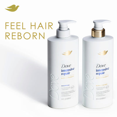 Dove Shampoo Intensive Repair for Damaged Hair with Bio-Protein Care Technology and Amino Serum 28 Fl Oz