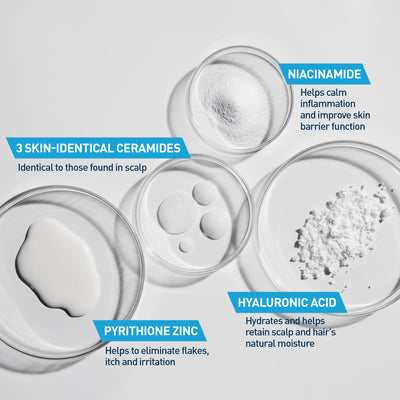 CeraVe Hydrating Anti Dandruff Conditioner, 0.5% Pyrithione Zinc Dandruff Treatment With Ceramides, Hyaluronic Acid & Niacinamide, Helps Eliminate Flakes & Reduce Itchy Scalp, Sulfate Free Conditioner