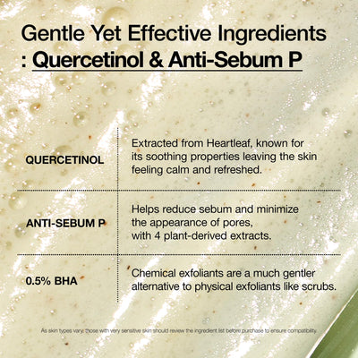 ANUA Heartleaf Quercetinol Pore Deep Cleansing Foam, Facial Cleanser, for Double Cleansing, BHA, Hyaluronic Acid, Glycerin, Face Wash, Blackhead Remover, Korean Skincare (150ml/5.07 fl.oz.)